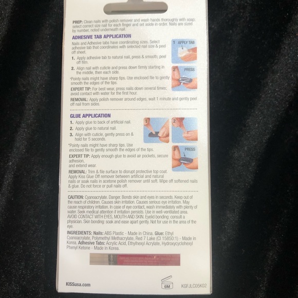 Nails: Kiss Press On Jelly Fantasy Translucent Nails - Picture 4 of 4